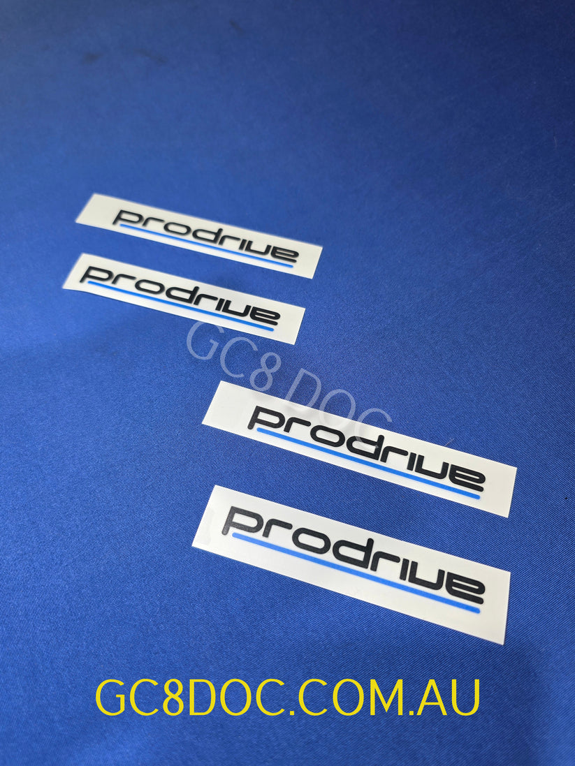Prodrive GC-06D Wheel Spoke Stickers (4x) – GC8 DOC