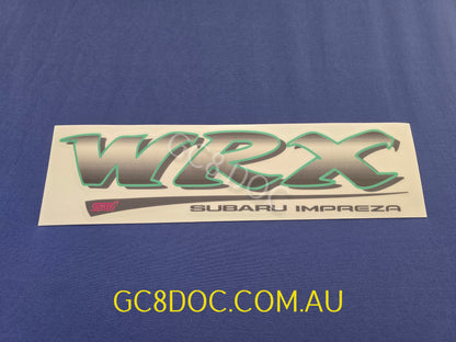 Tailgate WRX STI Replica Sticker For Impreza GC8 GF8 GM8