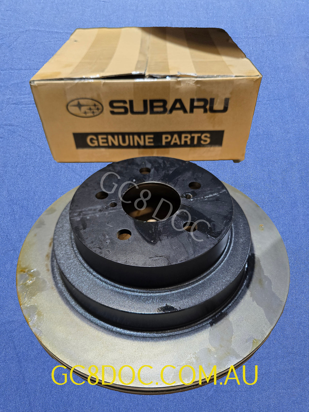 Subaru Machine Rotor Subaru Impreza STI 22B Rear Rotors Disks Set 2 x 26710FA020 – GC8 DOC