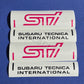 Subaru GC8/GF8 WRX STI 22B Fog Light Decals (pair)