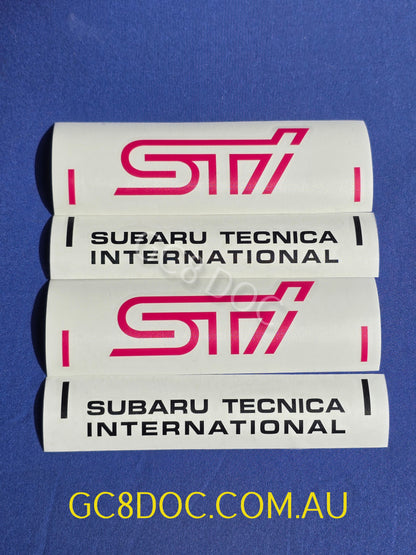 Subaru GC8/GF8 WRX STI 22B Fog Light Decals (pair)