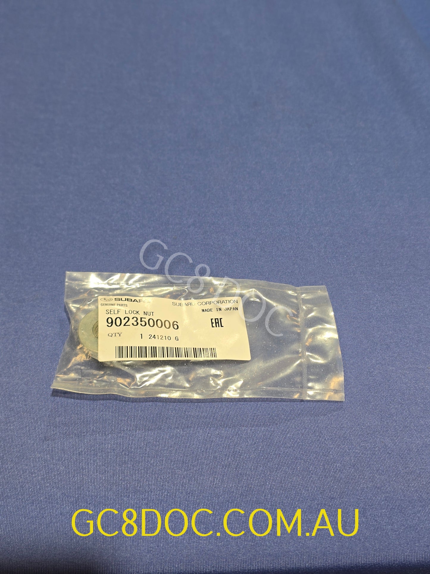 Subaru Self Lock Nut 902350006