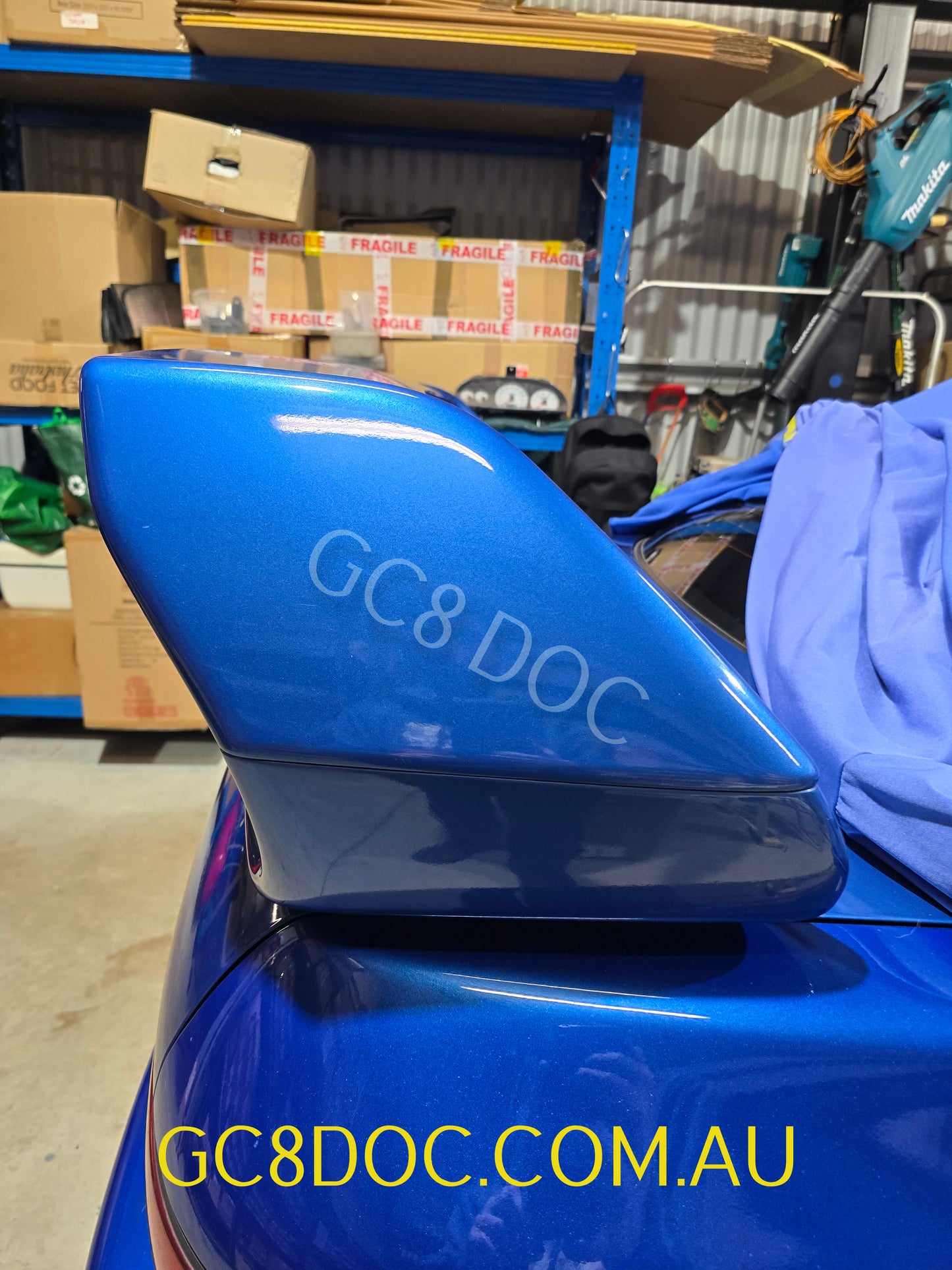 Subaru Impreza 92-00 GC8 GM8 STI Replica Cap High Rise Spoiler OEM P/N 96051FA540 96051FA550