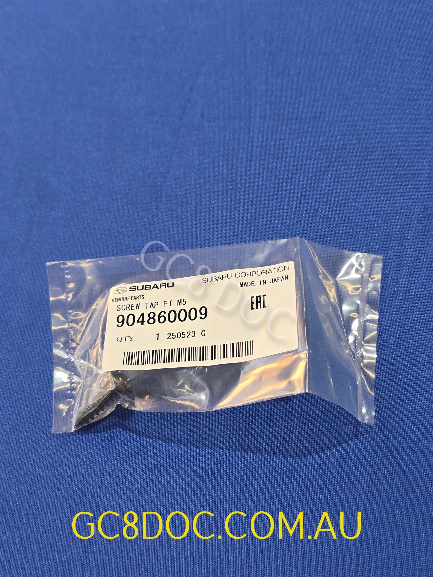 Subaru Tapping Screw 048605203 /  904860009