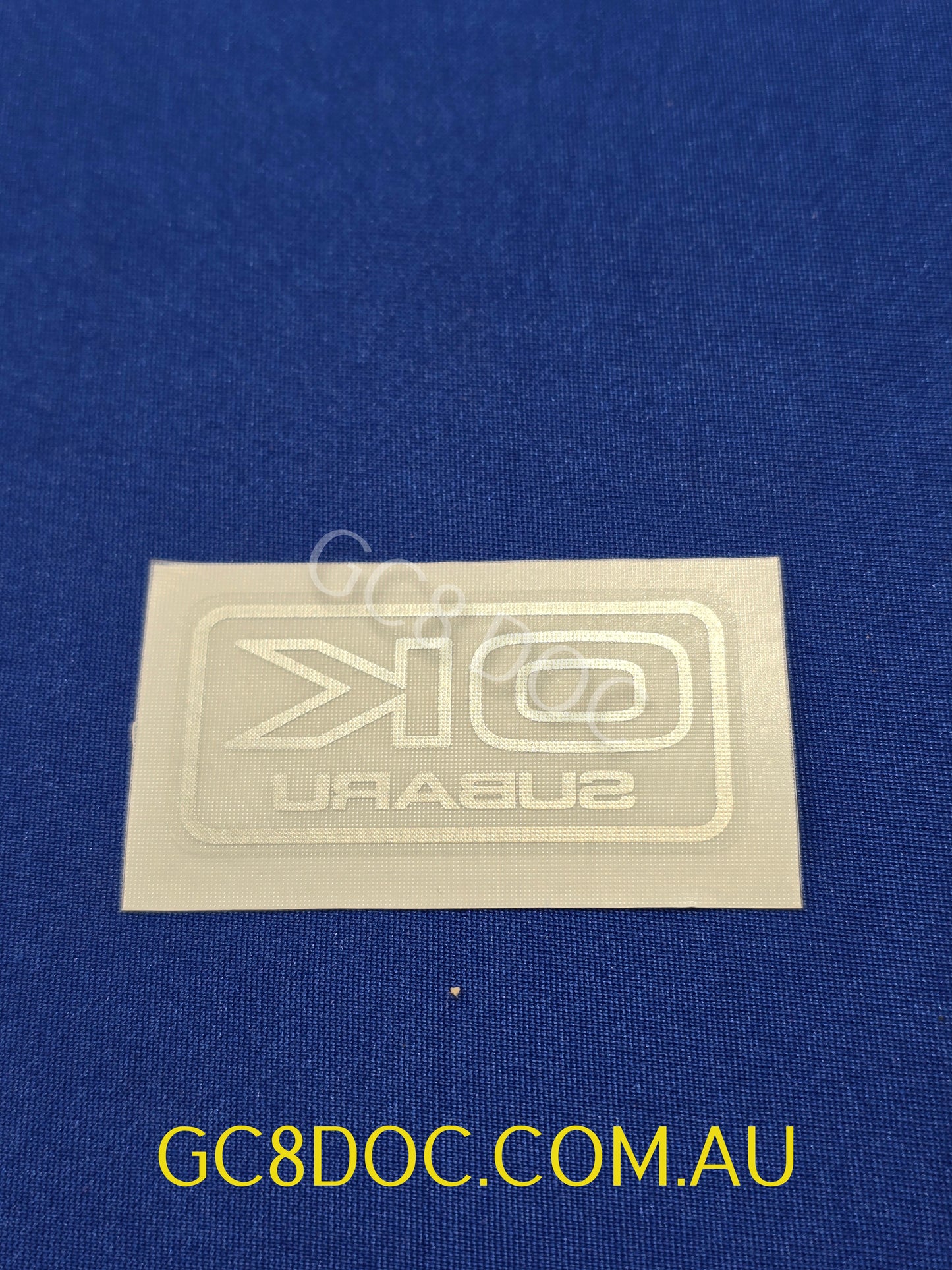 OK Paint Check Approval Reverse Sticker For Subaru Impreza 92-00