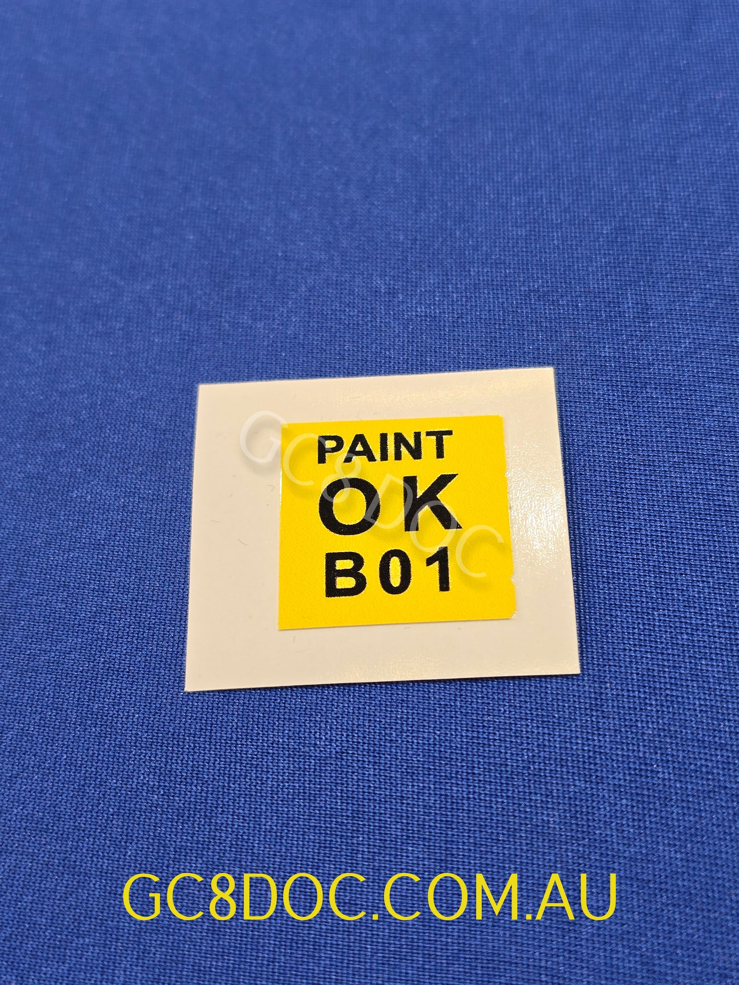 Paint Check Approval Sticker For Subaru Impreza 92-00