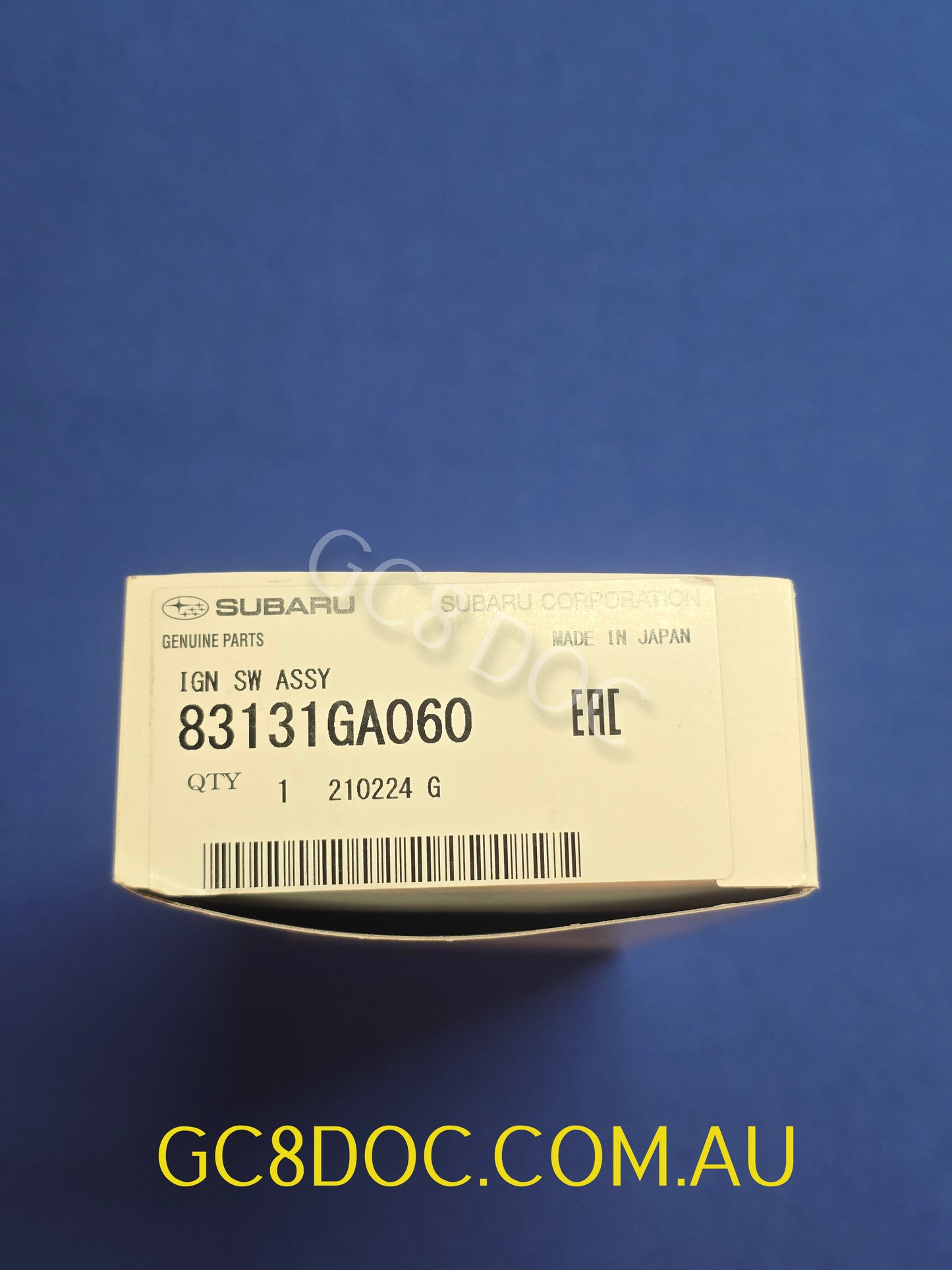 Subaru Impreza 92-97 GC8 GF8 GM8 Ignition Switch 83131GA060