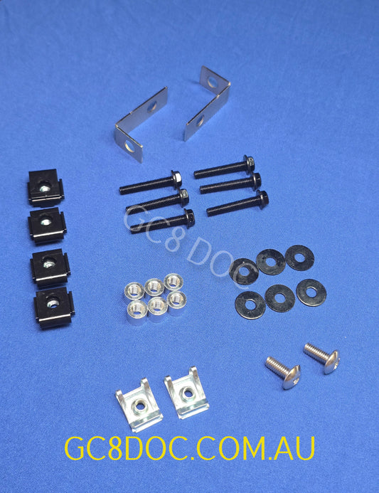 Replica Fitting Kit For Aero Pods / Splash Guard Set For Subaru Impreza 92-00 OEM P/N J1017FA013 J1017FA016 J1017FA014 J1017FA017