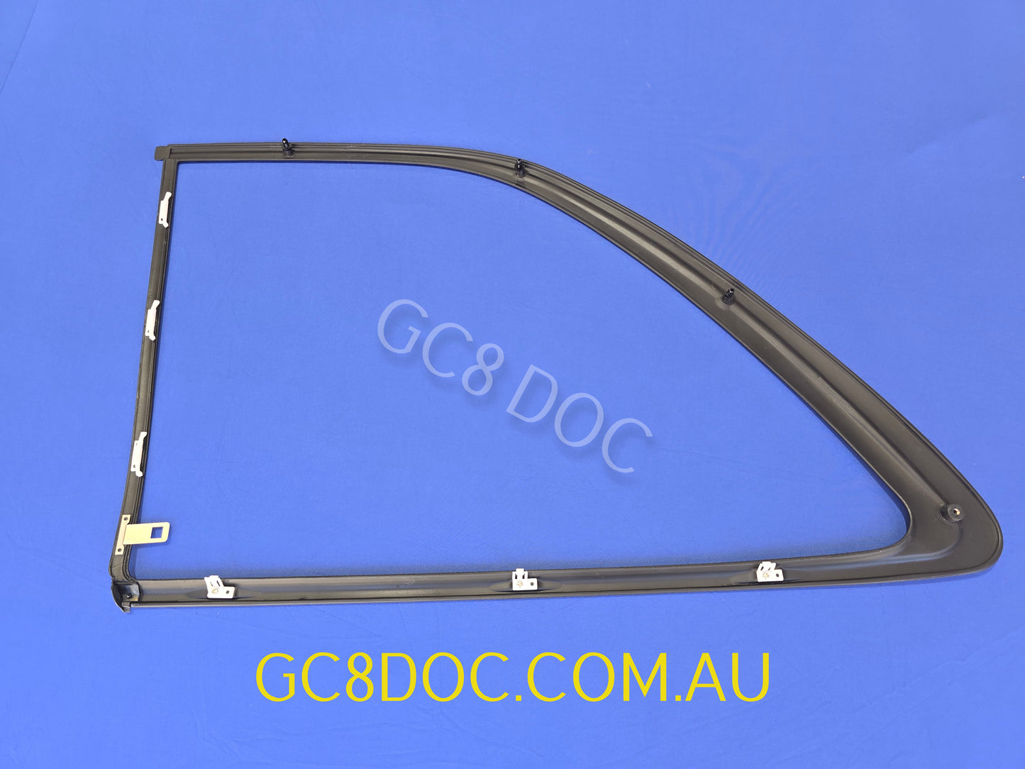 Rear Quarter Window Moulding Set For Subaru Impreza GM8 97-00 OEM P/N 65223FA040 / 65223FA050