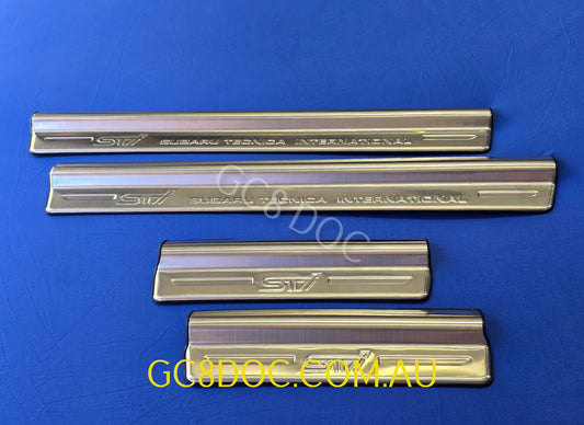 Sill Covers Scuff Plates For Subaru Impreza 92-00 GC8 GF8