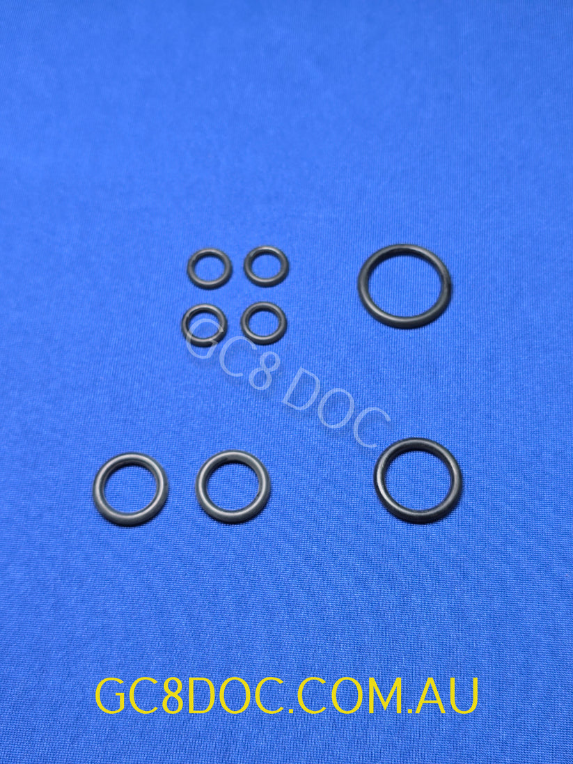 Subaru Impreza 94-00 GC8 GF8 GM8 Air Conditioning O Rings Kit – GC8 DOC