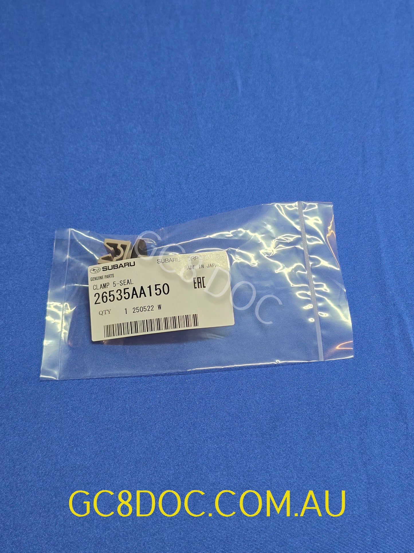 Subaru Clamp 5-8 Seal 26535AA150/26535AA160