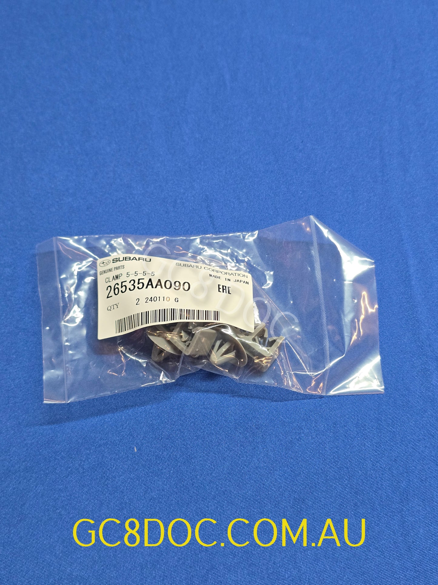 Subaru Impreza 92-00 GC8 GF8 GM8 Clamp 5-5-5-5 Brake Line 26535AA090