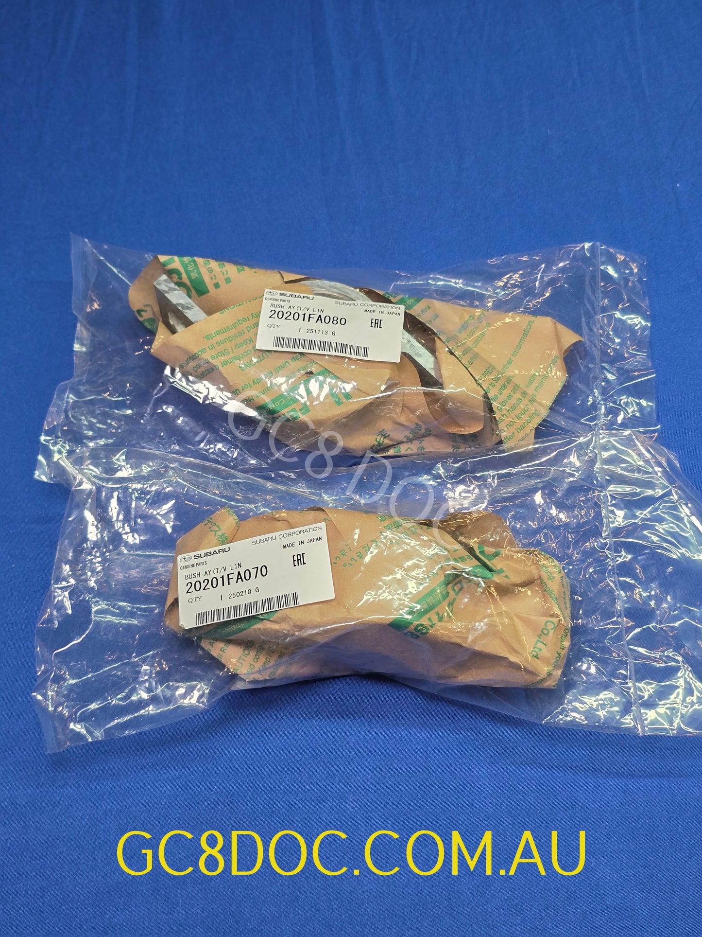 Subaru Impreza 92-07 GC8 GF8 GD WRX Control Arm Bushing Bracket 20201FA080 / 20201FA070
