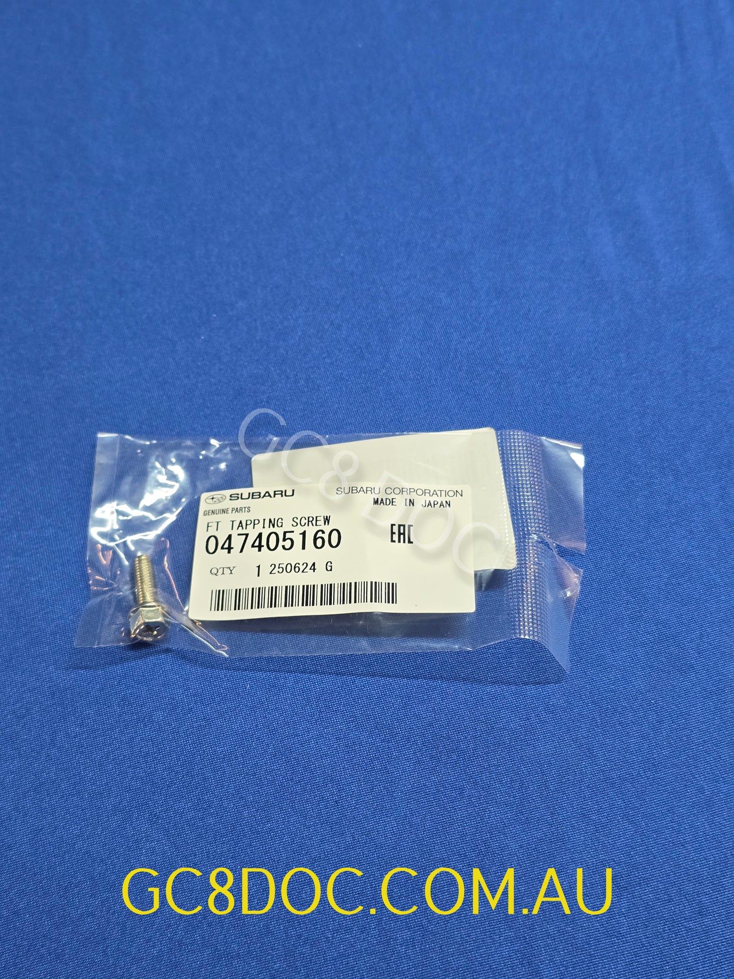 Subaru Filler Neck Tapping Screw 047405160