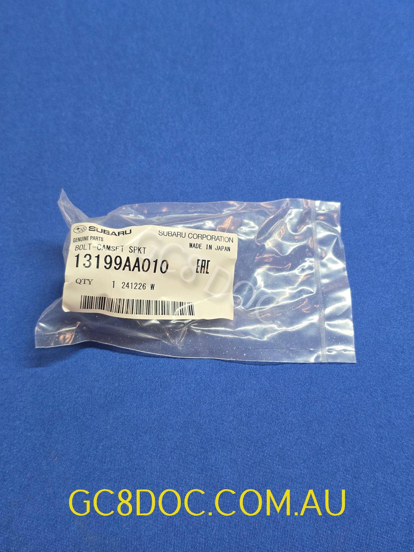 Subaru Camshaft Bolt NON-AVCS 13199AA010