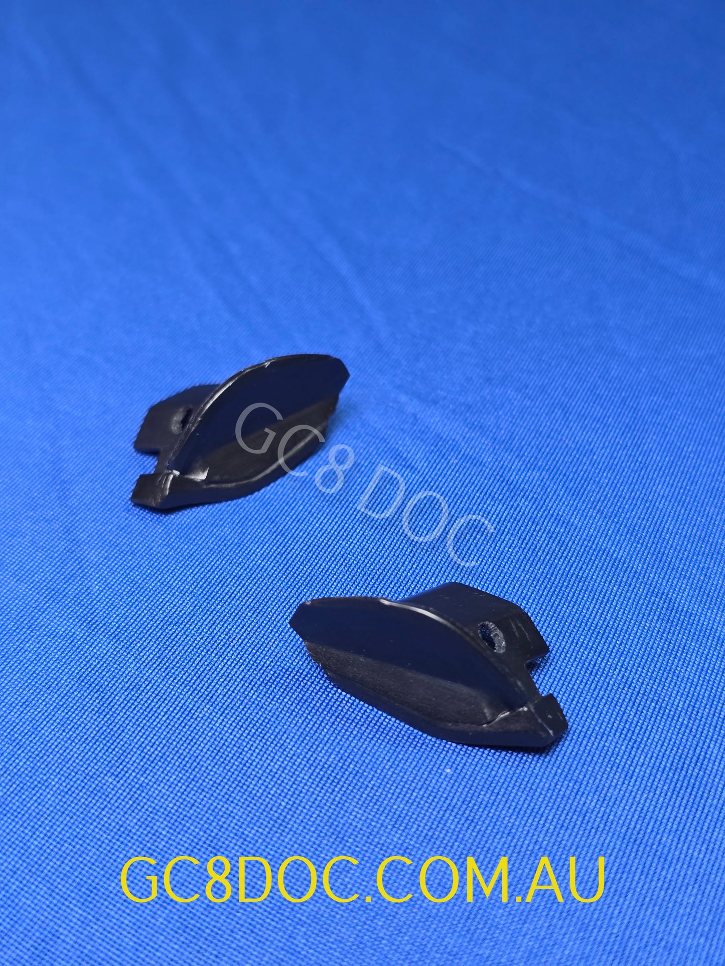 Replica Rear Quarter Surround Trim / Moulding End Caps For Subaru Impreza 94-00 GM8