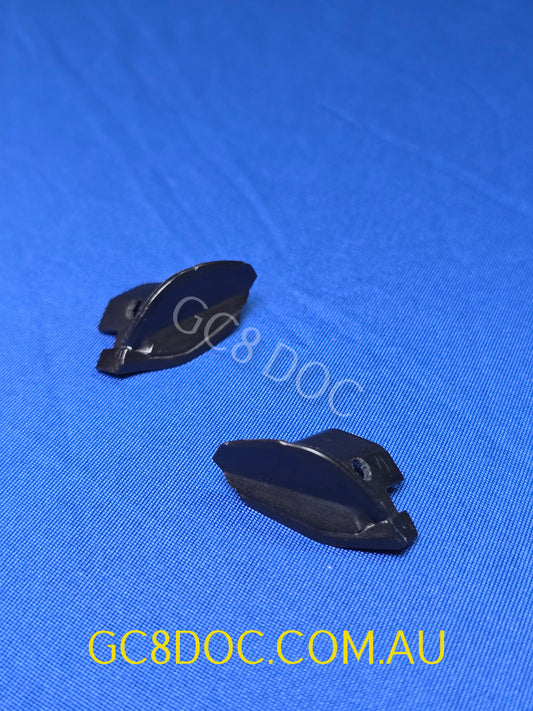 Replica Rear Quarter Surround Trim / Moulding End Caps For Subaru Impreza 94-00 GM8