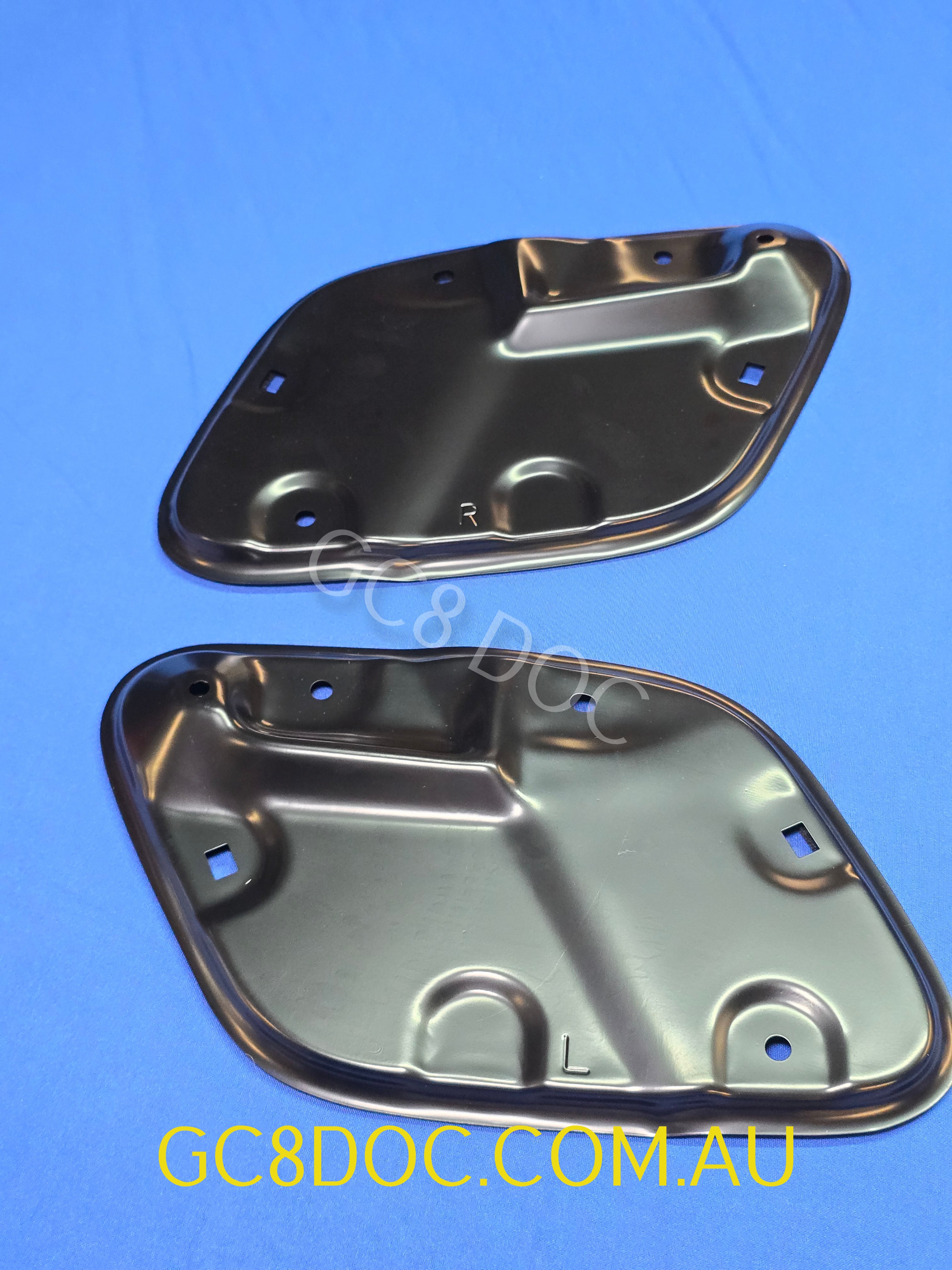 Replica Under Bonnet Grill Covers OEM P/N 90825FA030 90825FA020 For Subaru Impreza 97-00 GC8 GF8 GM8 WRX STI