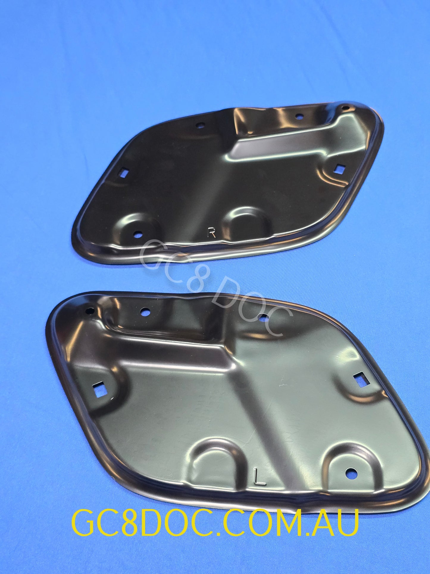 Replica Under Bonnet Grill Covers OEM P/N 90825FA030 90825FA020 For Subaru Impreza 97-00 GC8 GF8 GM8 WRX STI