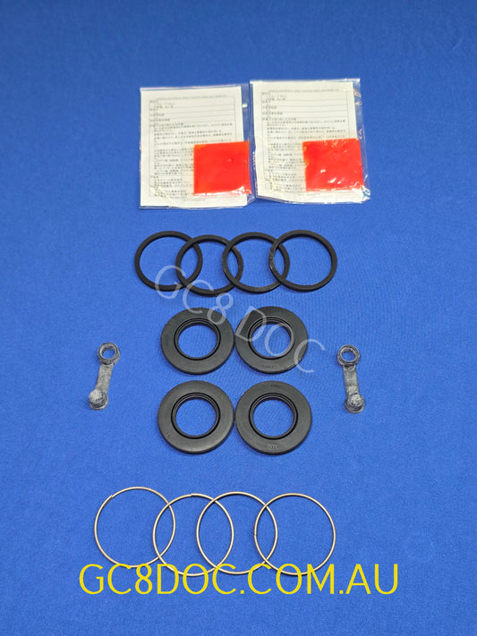 Subaru Impreza 99-07 GC8 GF8 GM8 GD 2 Pot Rear Brakes Seals KIT 26697FA000 / 26697FA0008A