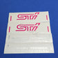 Subaru GC8/GF8 WRX STI 22B Fog Light Decals (pair)