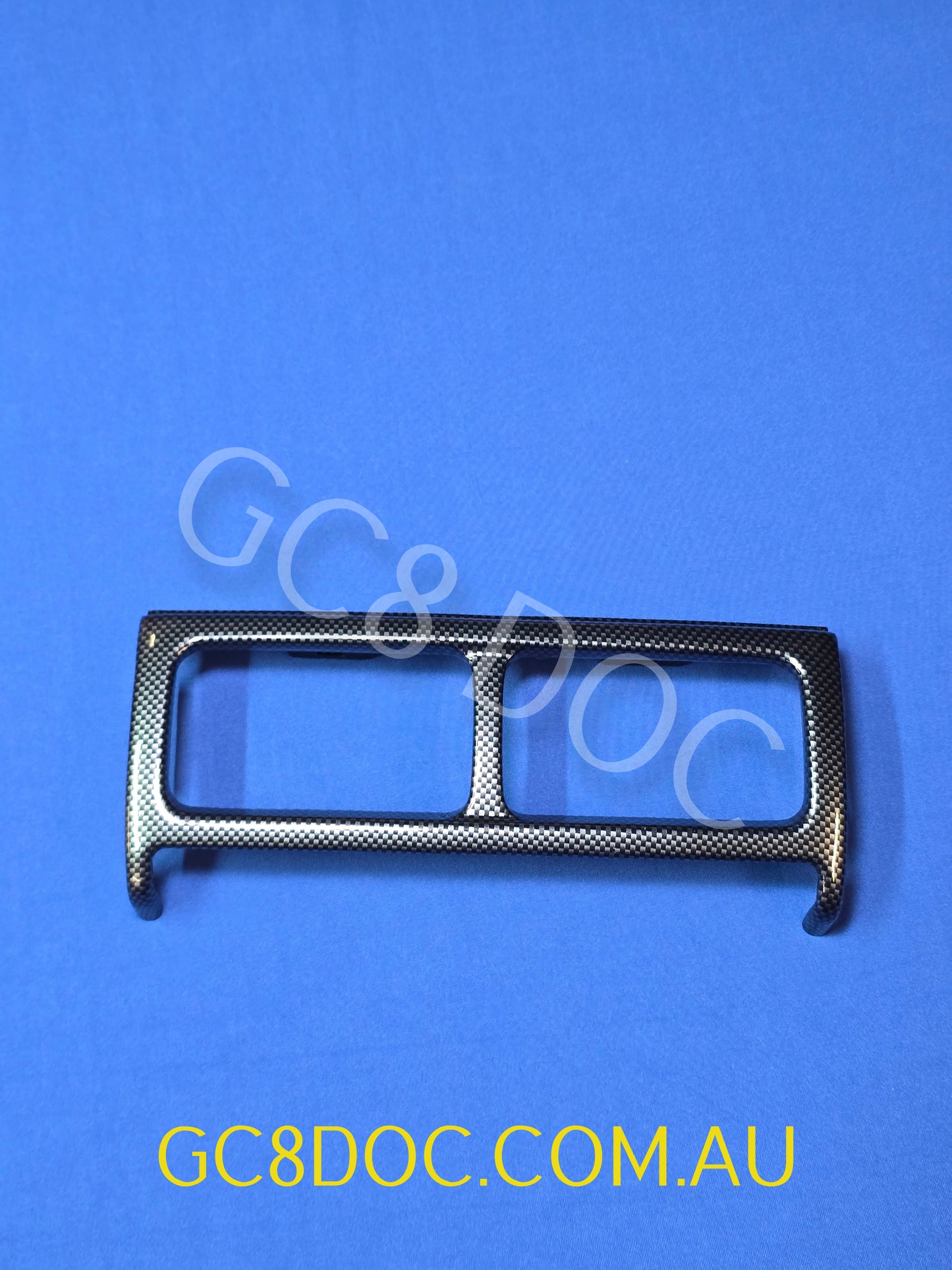 Replica Carbon Fibre (Hydrodipped) Center Vent Surrounds For Subaru Impreza 97-00 GC8 GF8 GM8