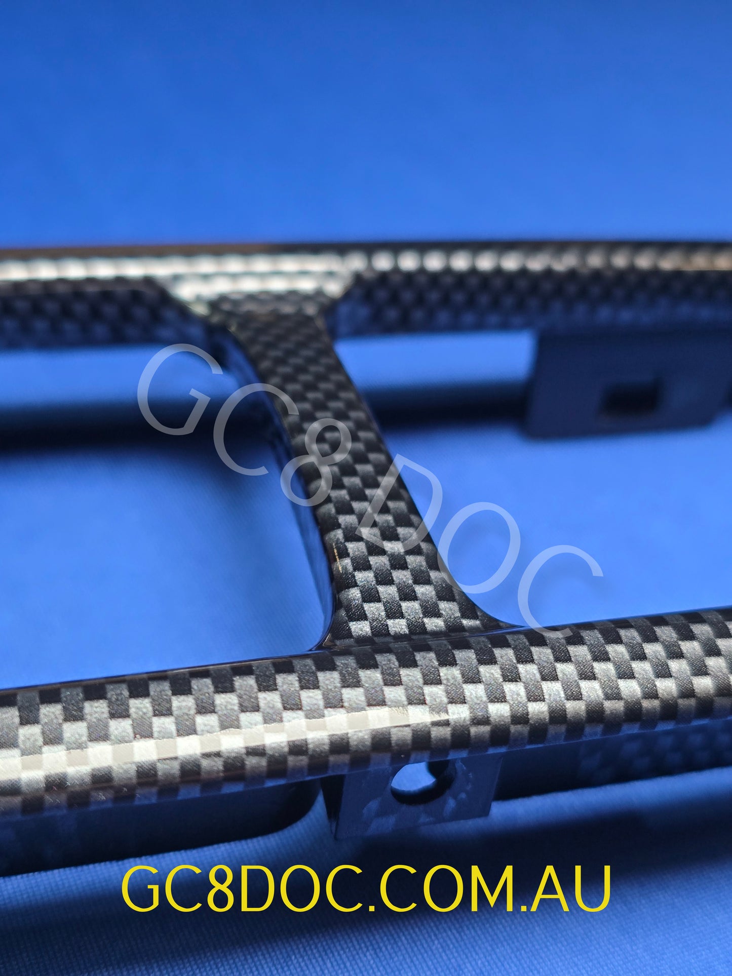 Replica Carbon Fibre (Hydrodipped) Center Vent Surrounds For Subaru Impreza 97-00 GC8 GF8 GM8