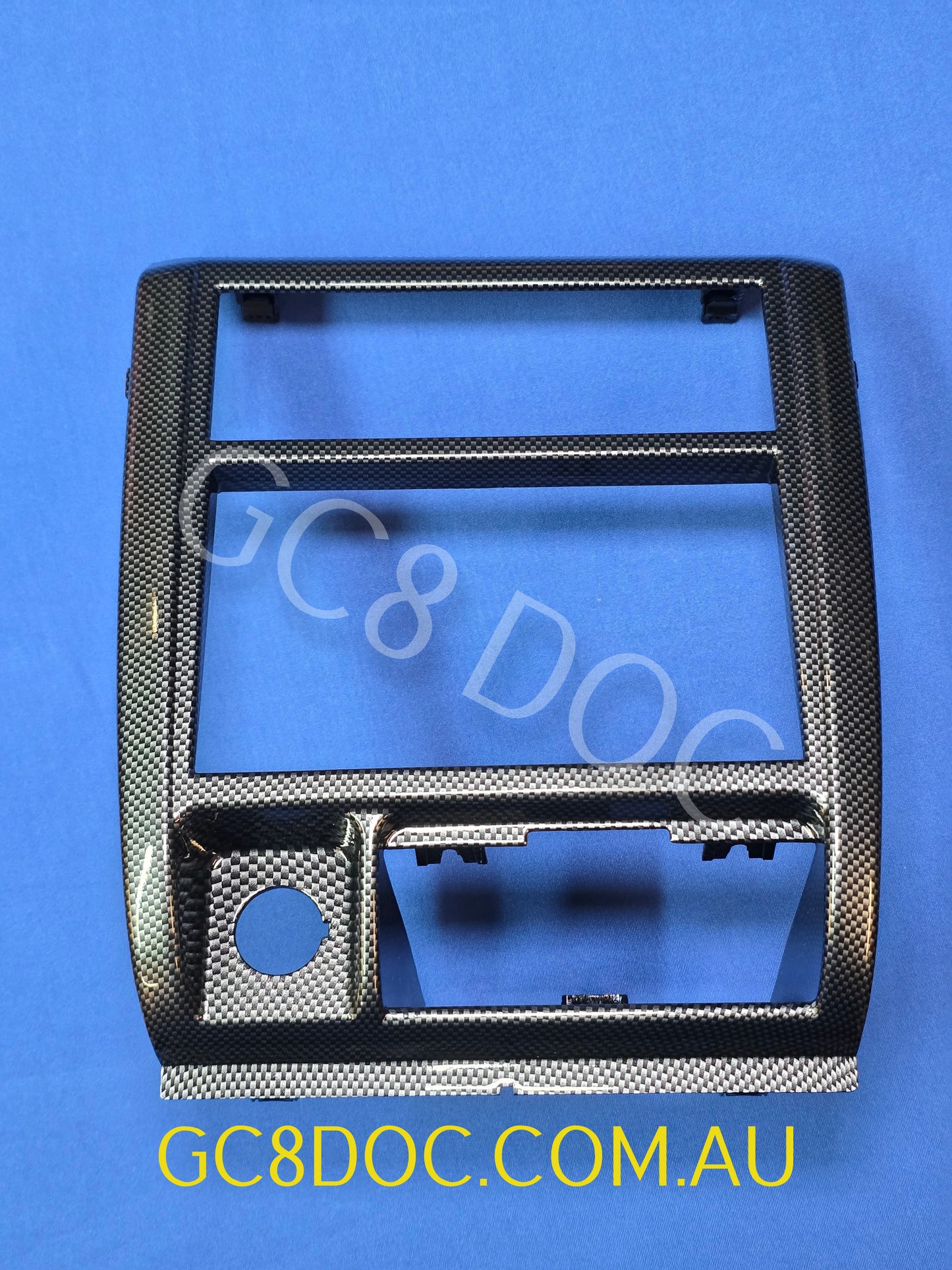 Subaru Impreza GC8 GF8 GM8 1998-2000 Carbon Fibre (Hydrodipped) Radio Surround Panel / Bezel