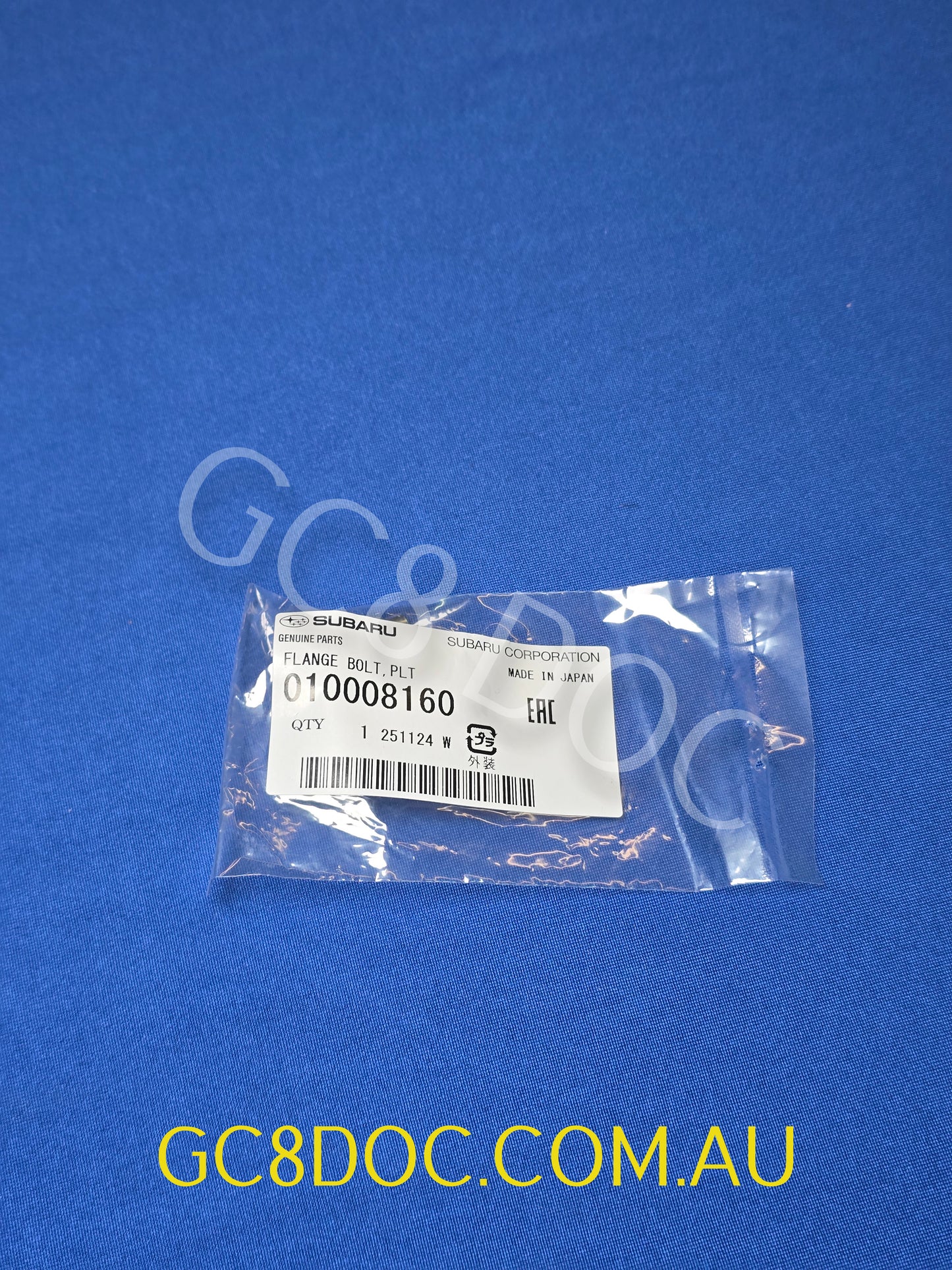 Subaru Flange Bolt 010008160