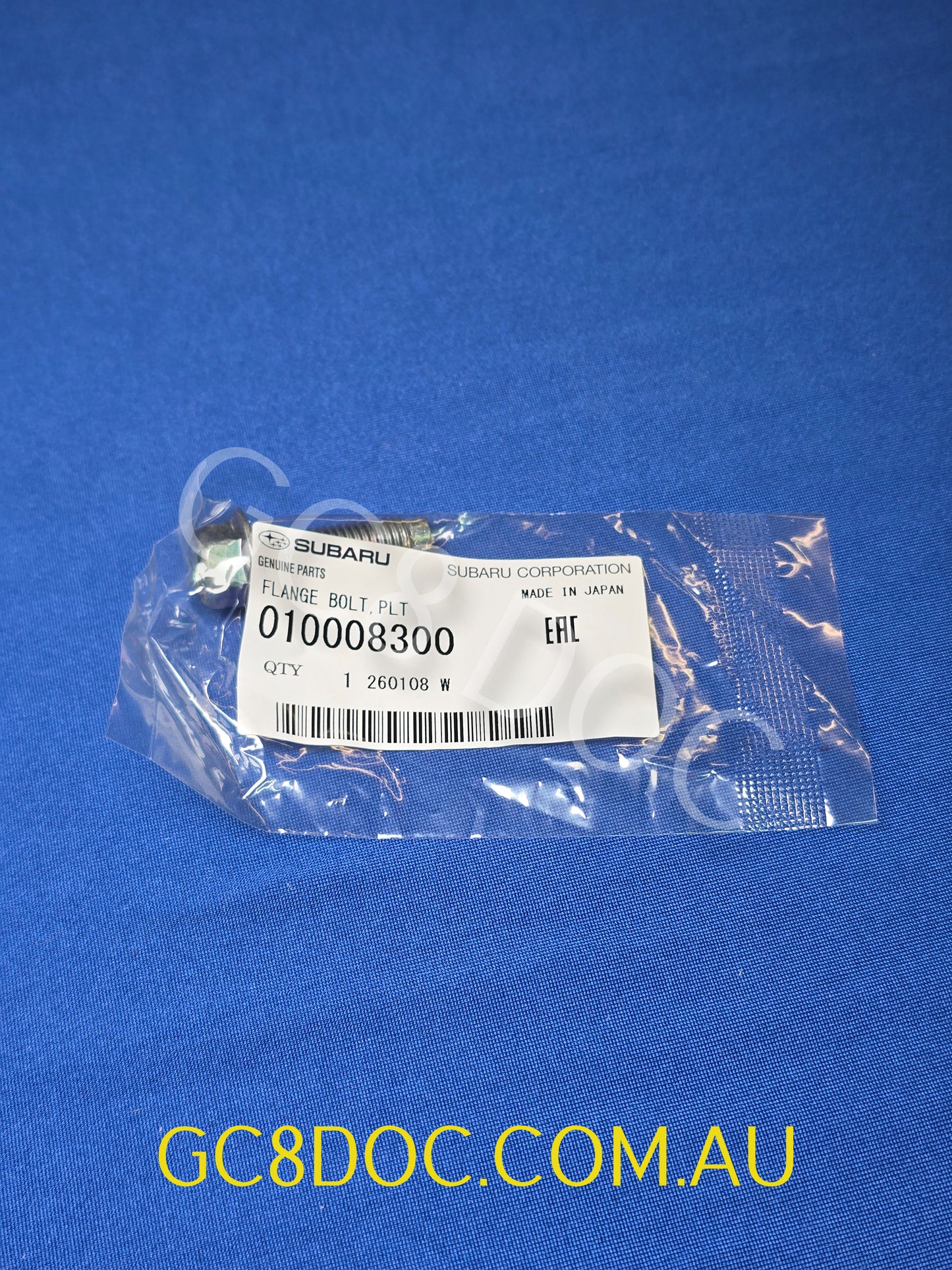 Subaru Flange Bolt 010008300