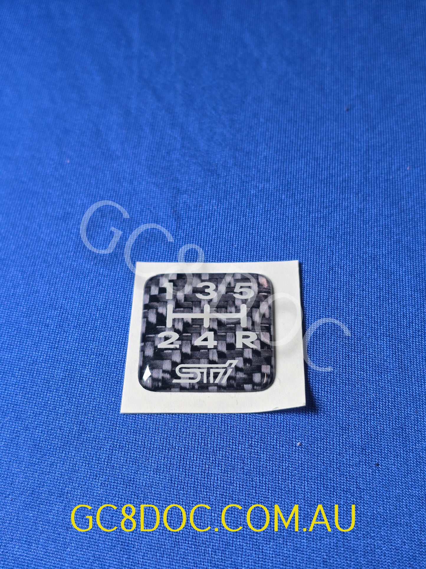 GC8 GD STI Domed Shifter Pattern 5MT 6MT
