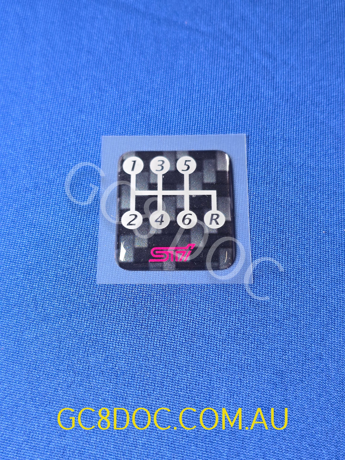 GC8 GD STI Domed Shifter Pattern 5MT 6MT