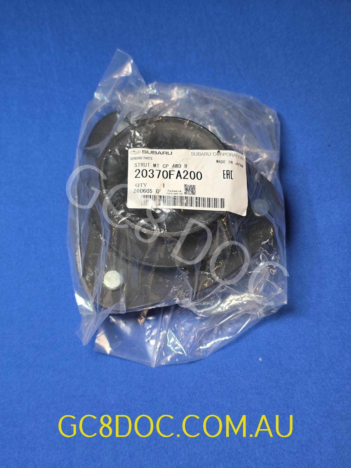 Subaru Impreza 92-00 Rear Top Strut Mount 20370FA200
