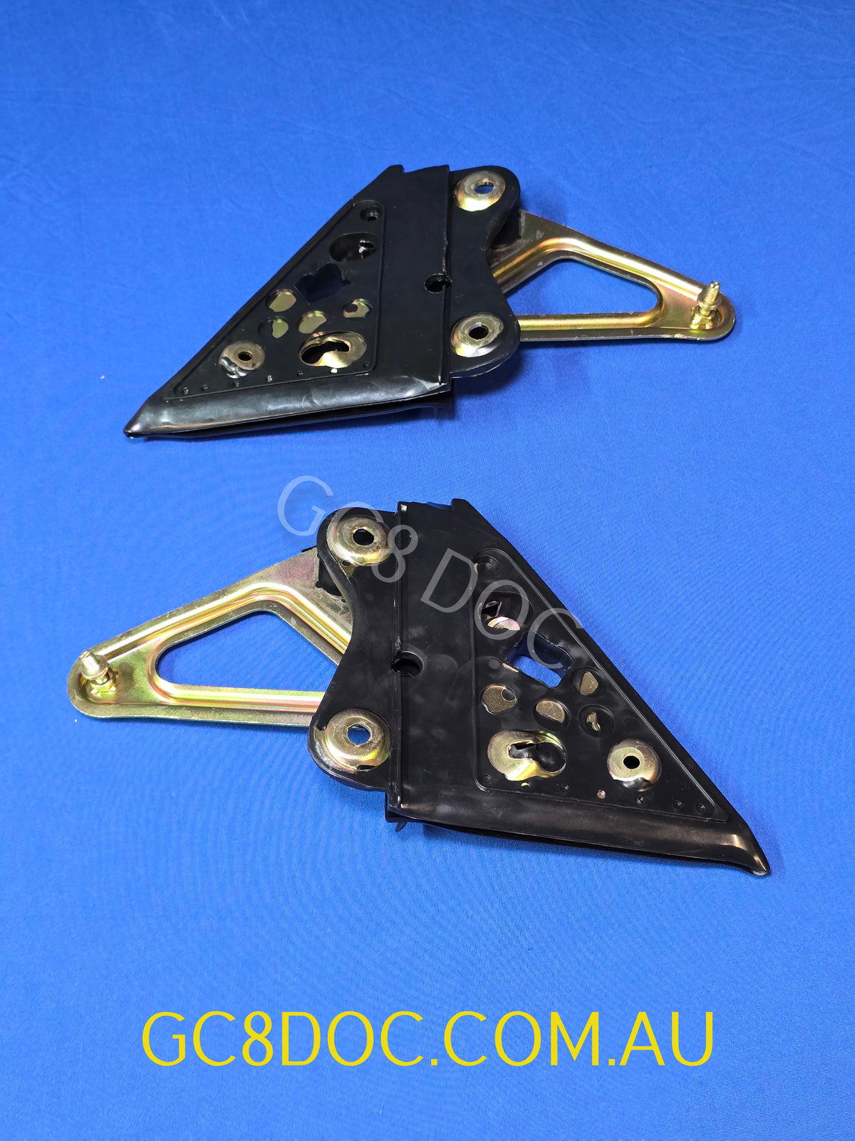 Subaru Impreza 92-00 GC8 GF8 GM8 Mirror Gussets Assembly Set RH+ LH OEM P/N 62320FA000 / 62320FA010