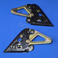 Subaru Impreza 92-00 GC8 GF8 GM8 Mirror Gussets Assembly Set RH+ LH OEM P/N 62320FA000 / 62320FA010