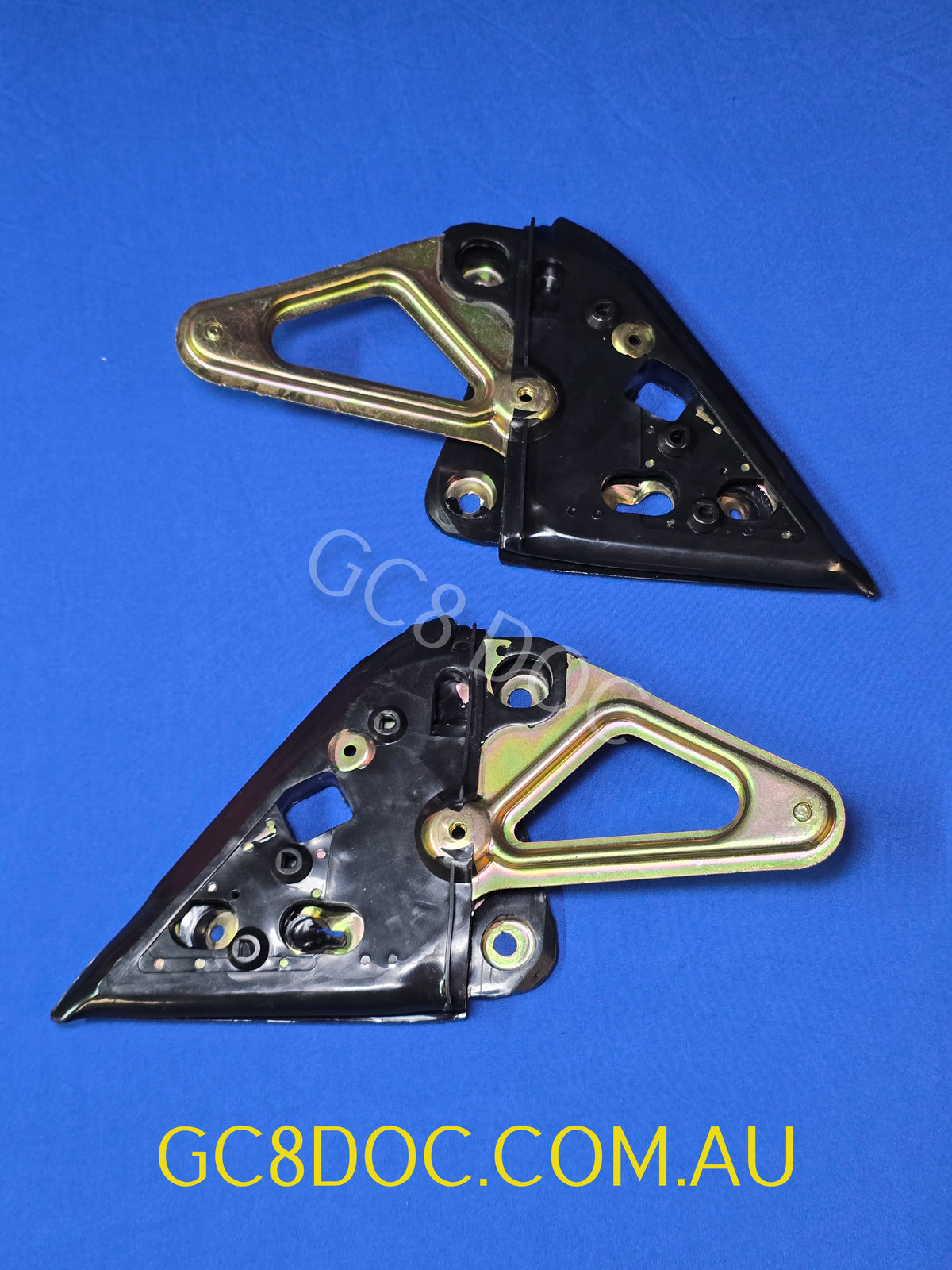 Subaru Impreza 92-00 GC8 GF8 GM8 Mirror Gussets Assembly Set RH+ LH OEM P/N 62320FA000 / 62320FA010