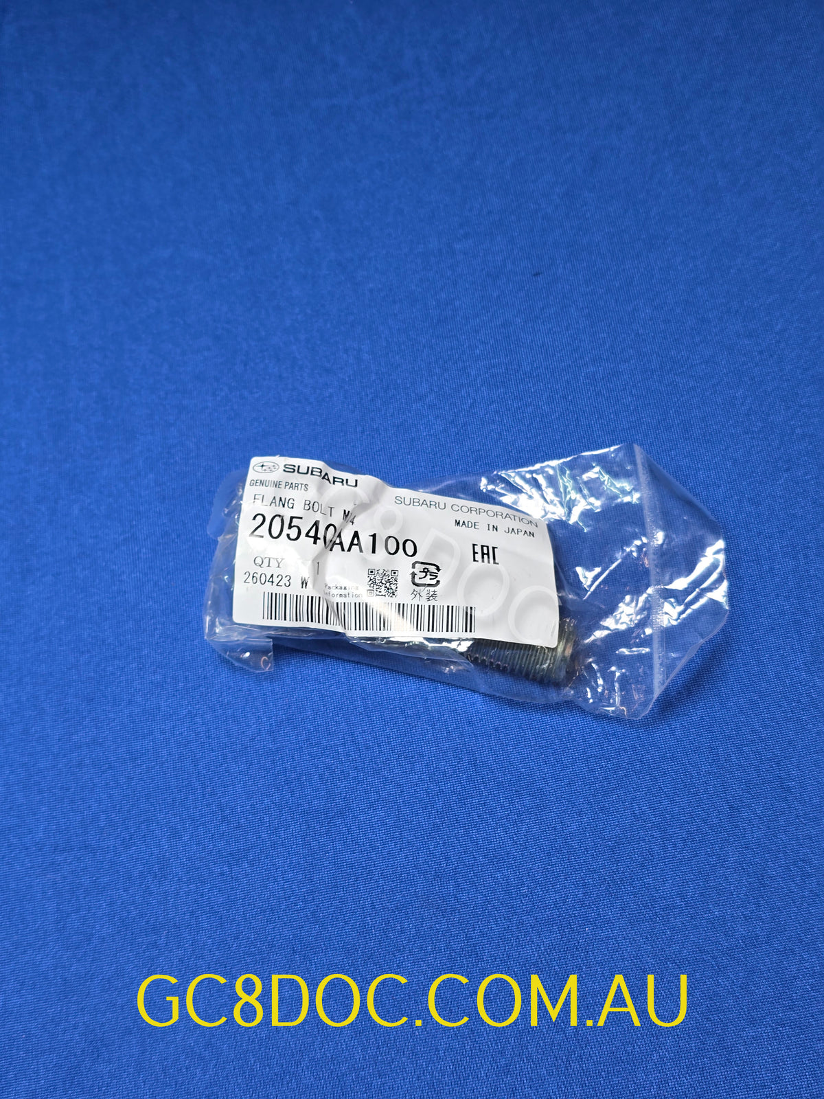Subaru Impreza 92-04 Front / Rear Lower  Shock Absorber Bolt 20540AA100