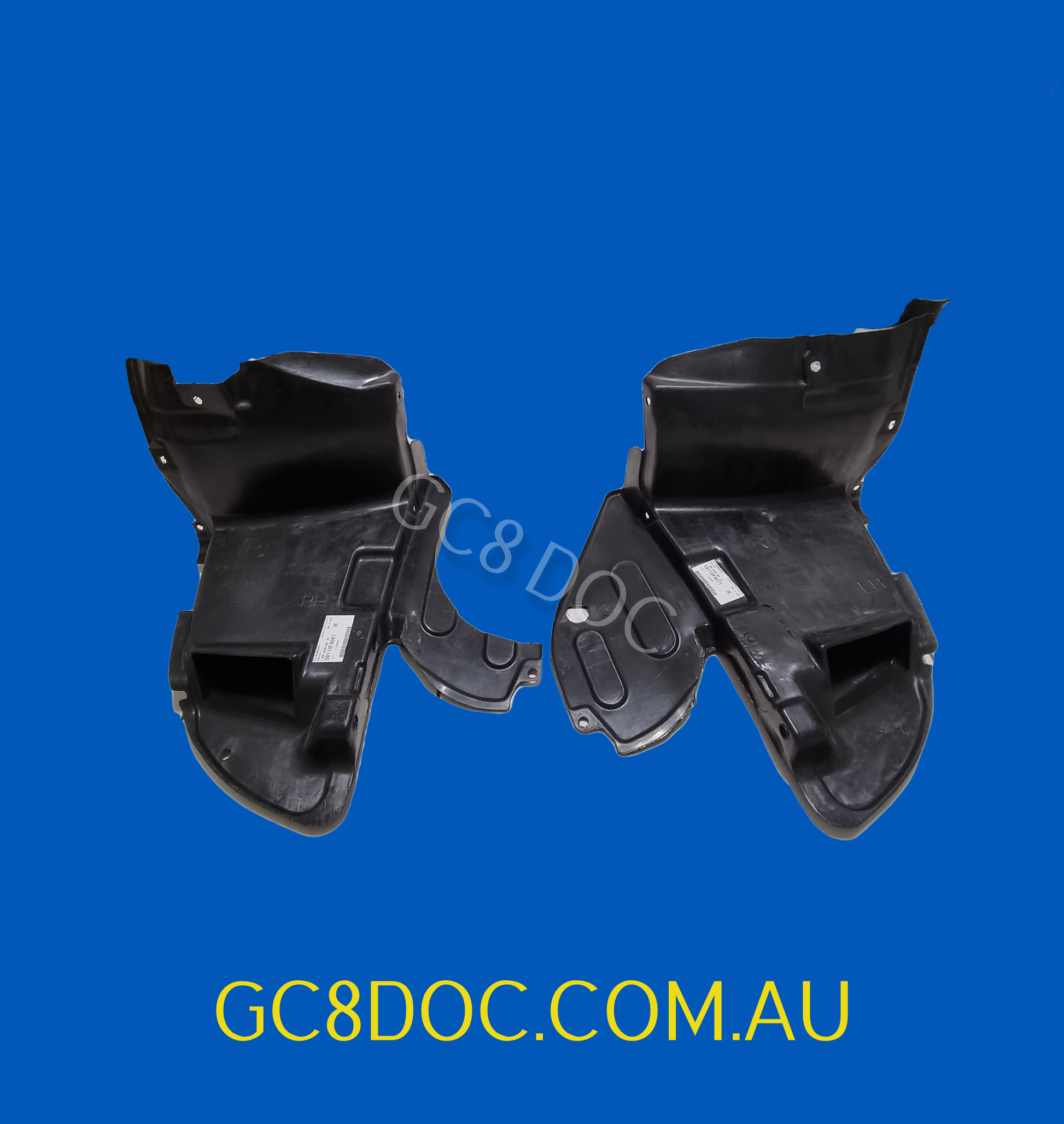 Subaru Impreza 92-96 GC8 GF8 GM8 WRX STI Front Mudguards / Splash Guar ...