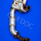 [USED] Subaru Impreza 96-00 GC8 GF8 GM8 WRX STI 22B Complete Exhaust Manifold 14010AA080 44104AA002 + 14023AA020