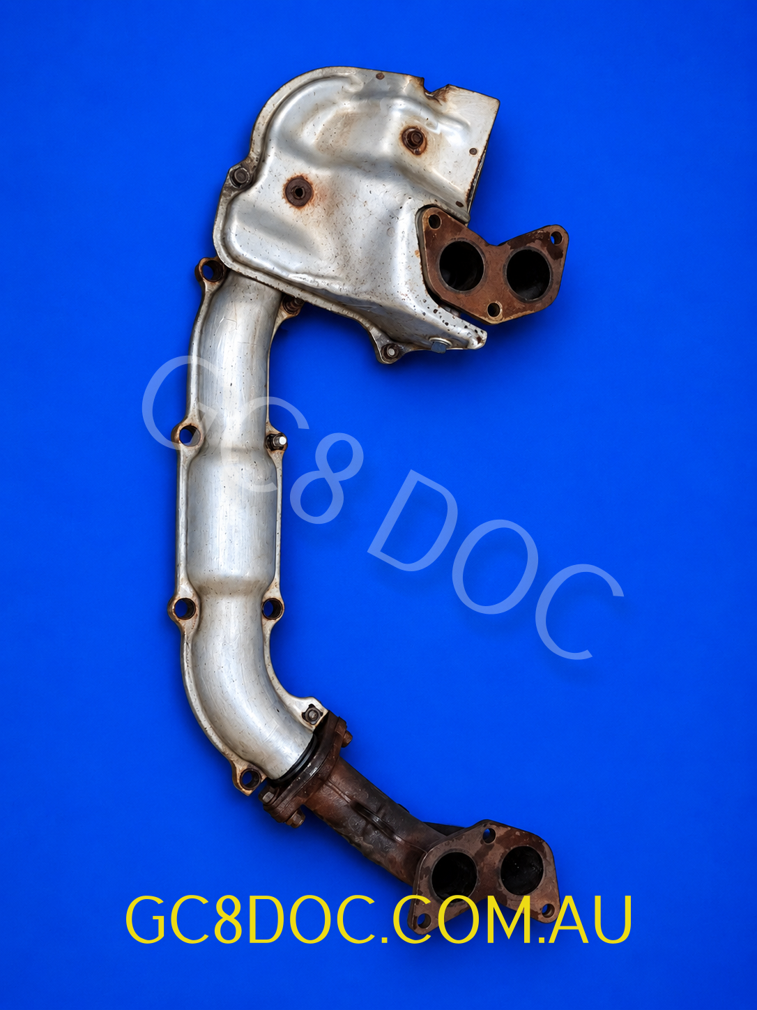 [USED] Subaru Impreza 96-00 GC8 GF8 GM8 WRX STI 22B Complete Exhaust Manifold 14010AA080 44104AA002 + 14023AA020