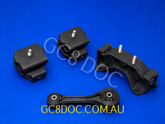 Febest Engine Mounts Bundle For Subaru Impreza 92-14 GC8 GF8 GM8 GD GR 5 MT