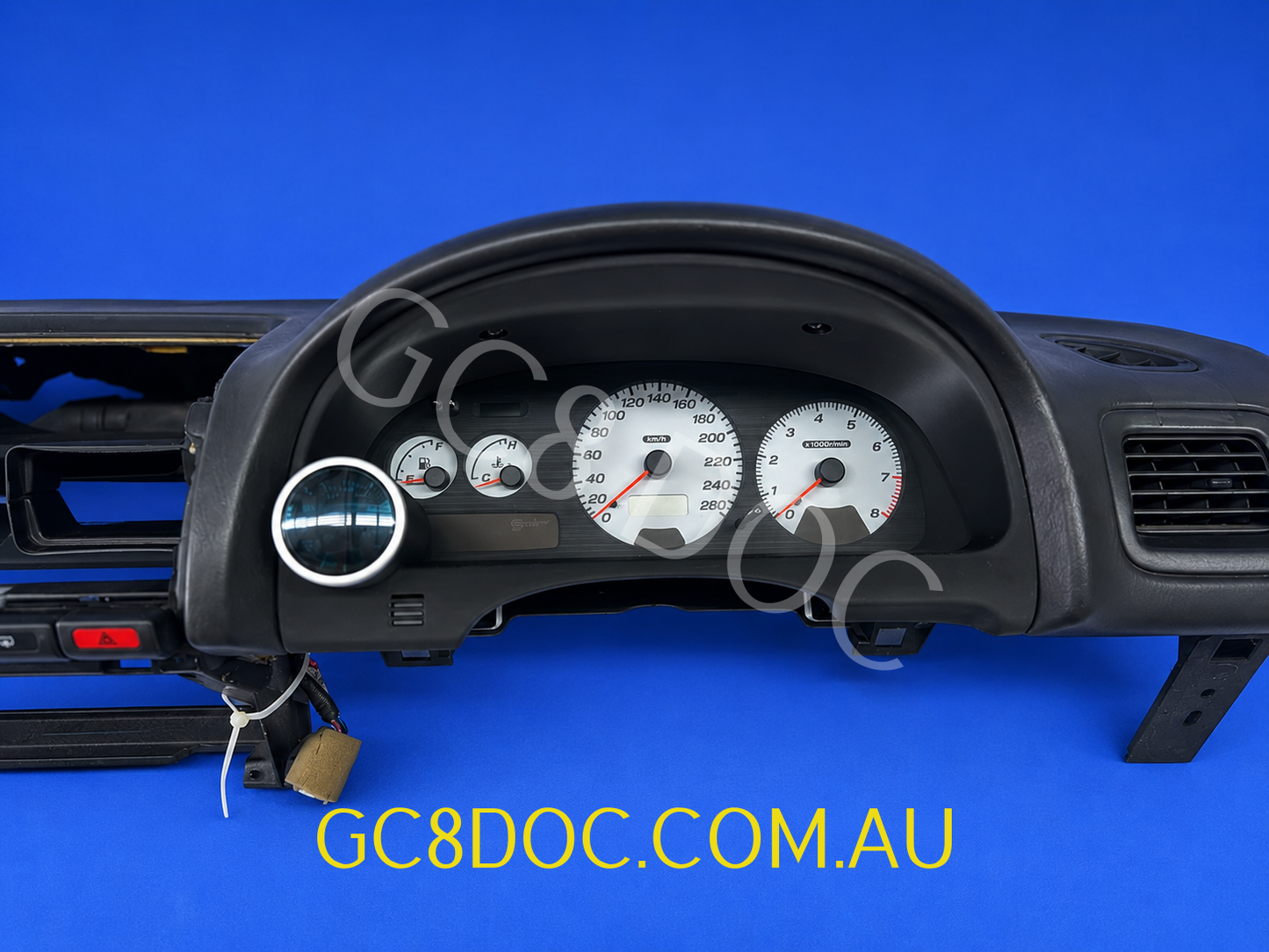 Gauge Cluster Bezel / Visor For Subaru Impreza 97-00 GC8 GF8 GM8  OEM P/N 66180FC000