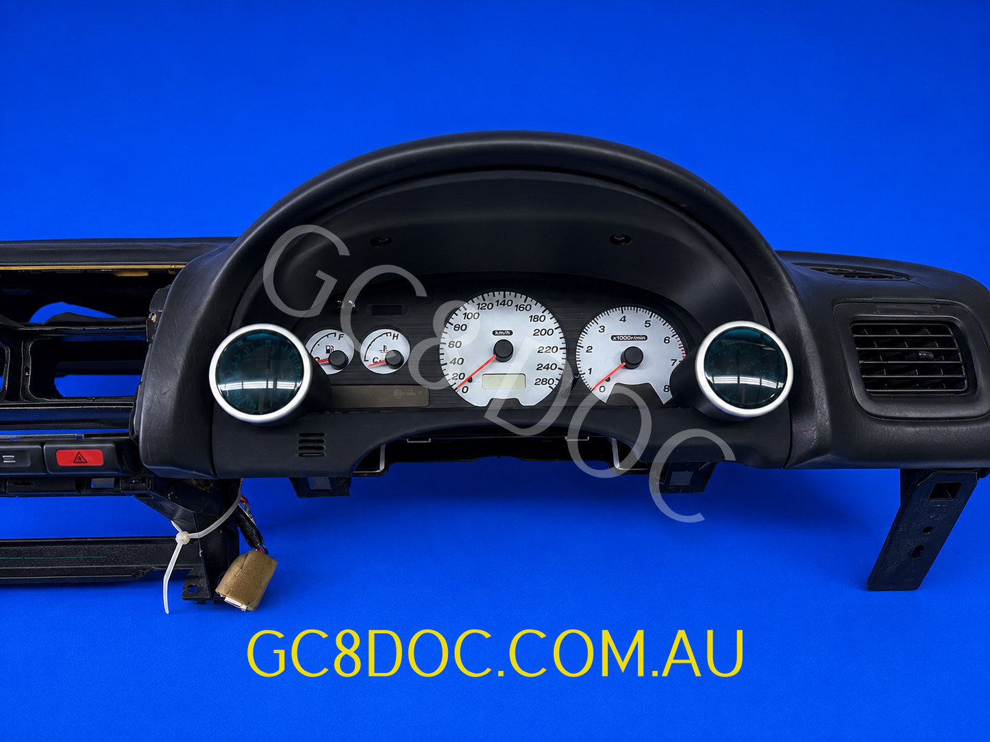 Gauge Cluster Bezel / Visor For Subaru Impreza 97-00 GC8 GF8 GM8  OEM P/N 66180FC000