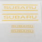 Subaru GC8/GF8 and GD 4-pot and 2-pot brake caliper decals