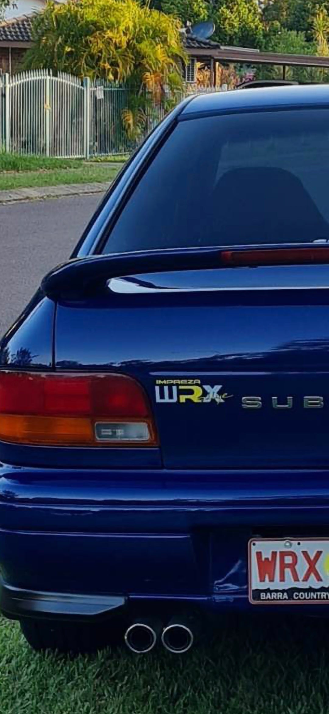 WRX Impreza Rallye Stickers - Quarters and Tailgates SET of 3