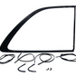 Subaru Impreza 96-00 2DR Rear Quarter Surround Trim Full Seal Kit