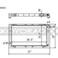 Koyorad Hyper V Series Aluminium Racing Radiator For Subaru Impreza 92-00