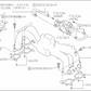 Subaru Impreza 98 -00 GC8 GF8 GM8  Hose Throttle Body 99078AA000