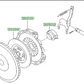 RCM / Subaru OE Standard Replacement Clutch Kit For Subaru Impreza 5 Speed  92-15